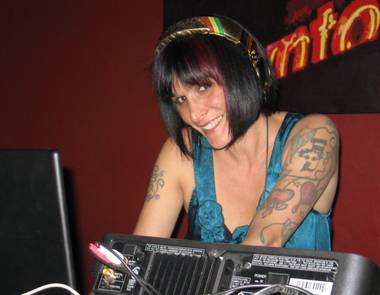 DJ 88 spins at the debut of The Chase at Downtown Cocktail Room on Sunday, November 22, 2009.