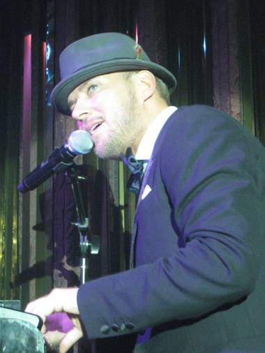 Young blue eyes—Matt Goss debuts “Lovely Las Vegas,” the new theme song for Fox 5’s MORE show.