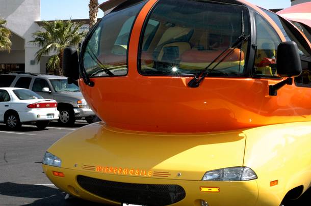 Is it just me or does the Wienermobile look like it's smiling?
