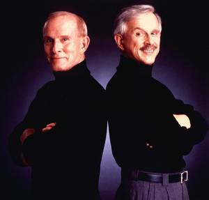 A recent publicity photo of the Smothers Brothers.