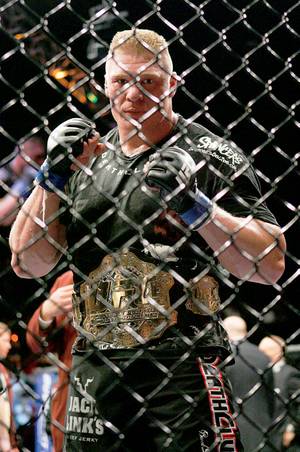 UFC fighter Brock Lesnar