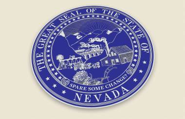 The Great Seal of the State of Nevada.