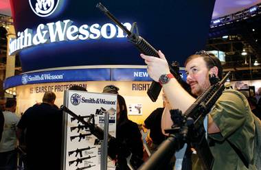 Last week’s gun convention sprawled over 630,000 square feet.