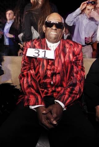 Charles Middleton as Ray Charles at the Tao 80's Celebrity Look-A-Like Contest