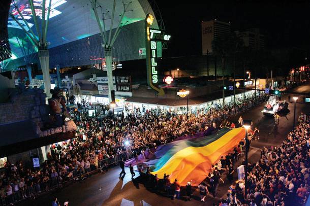 A scene from the Night Parade in 2009.