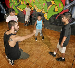 Multiple forms of hip-hop dance are taught at Tunay.