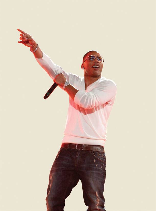 Nelly takes the stage at Chateau on Saturday night.