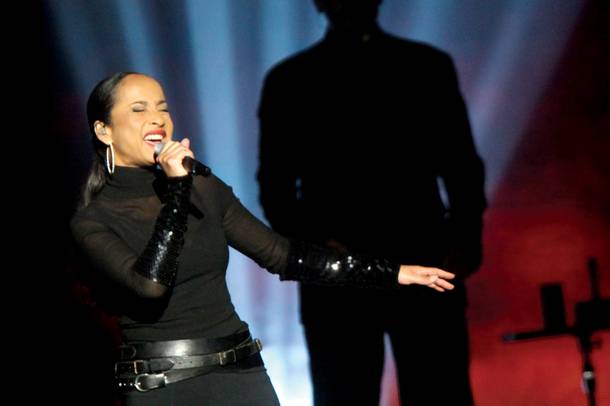 Sade seduces a sold-out crowd at MGM Grand Garden Arena.
