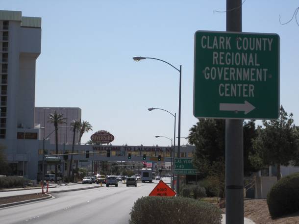 Under its current city plan, Laughlin left its casinos to Clark County.