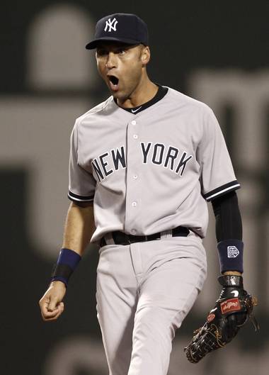 The Yankees’ Derek Jeter — yeah, he’s awesome.