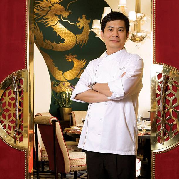 Chef Ming Yu of Wing Lei restaurant at Wynn.