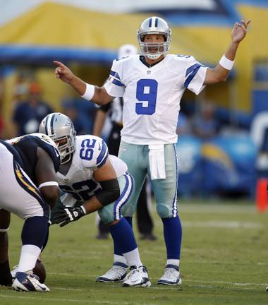 Tony Romo and the Cowboys are currently an 18-to-1 pick to win the Super Bowl.