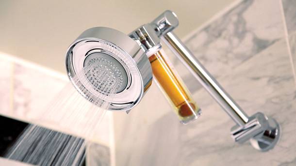 The vitamin C-infused shower, just one feature of the new 