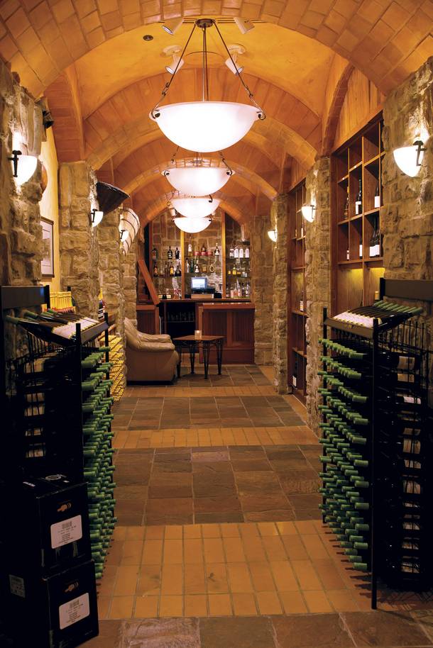 The Rio's Wine Cellar & Tasting Room, located under the hotel at the eastern end of the casino.