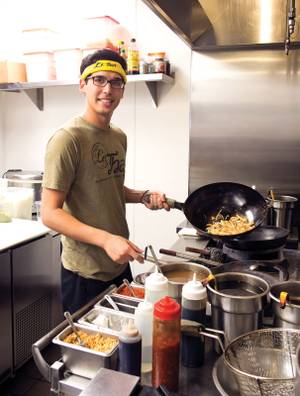 Le Thai chef/owner Daniel Coughlin.