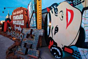 Art of our own: the Neon Museum.