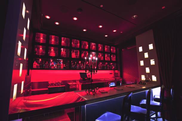Scarlet is small but strong, a sexy new cocktail micro-lounge at the Palms.