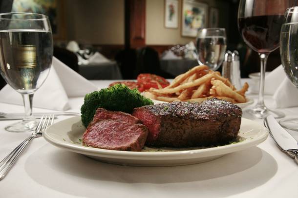 The beef is back: Ruth's Chris Steakhouse is open at Harrah's.
