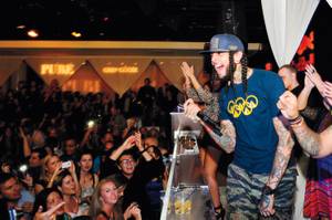 Travie McCoy attacks Pure on March 16.