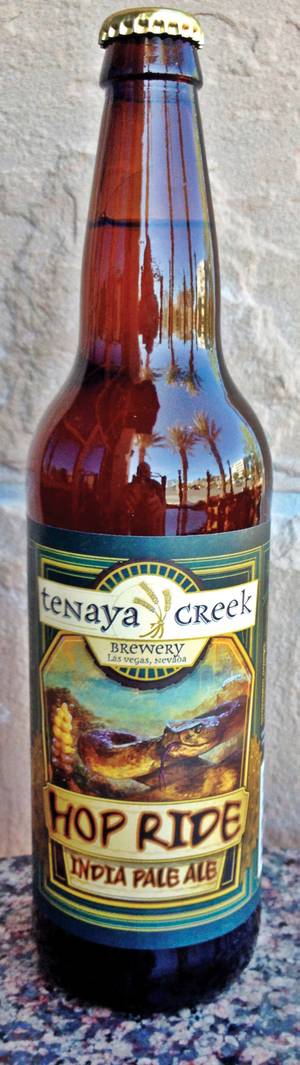 TENAYA CREEK BREWERY NEVADA 2004 Beer COASTER Las Vegas Mat 