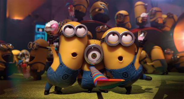 You know 'em, you love 'em, and the minions are back in Despicable Me 2.