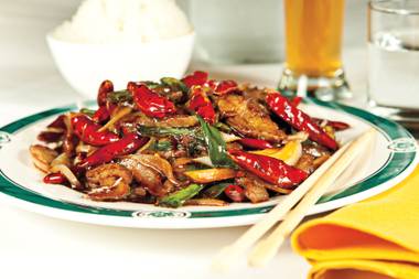 This version of Mongolian beef is simple, yet big on heat.