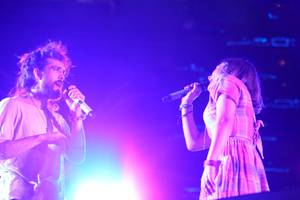 Alex Ebert and Jade Castrinos serenade each other, and you.