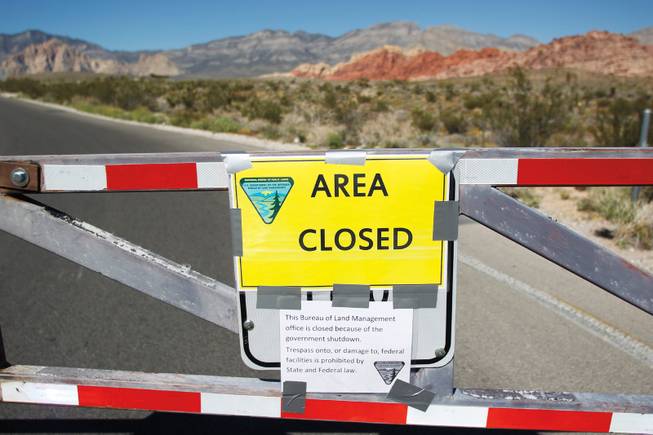 Red Rock government shut down
