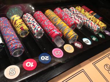 Do the math. That’s a lot of cash in the Aria high-limit baccarat lounge. 