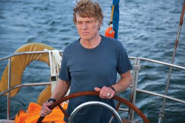 Robert Redford is having a really, REALLY bad day.