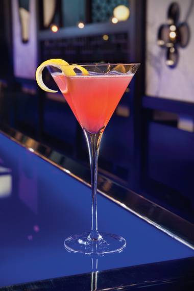 The cocktail was initially planned to celebrate October's Breast Cancer Awareness Month, but after rave reviews the libation has been added to Hakkasan's menu full-time.