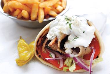 The Great Greek serves Jim Begley’s favorite gyro in town.