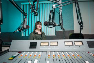 The 16-year-old student and actress is taking on radio and fighting bullying. 