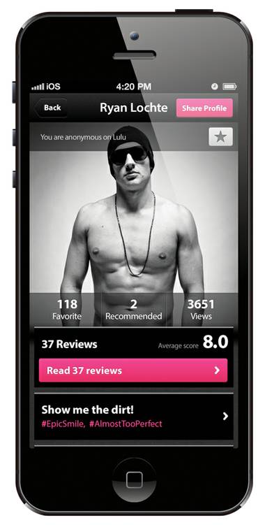 Is he a #DirtyTalkPro or #OneOfTheGoodOnes? The "dating compass" app lets you review your exes.