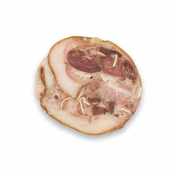Pig face bacon.