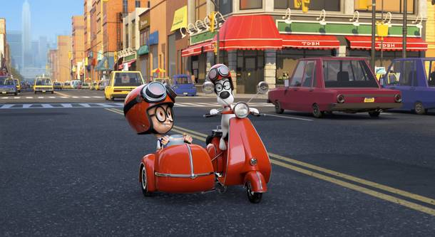 Mr. Peabody & Sherman opens in theaters Friday.