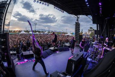 Killswitch Engage at Extreme Thing in 2014