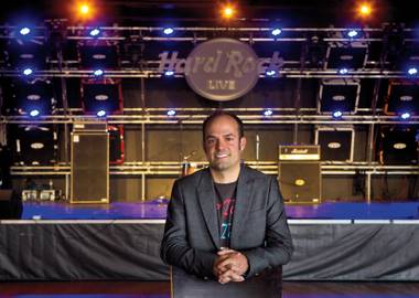 The former Springsteen road manager and Hard Rock Live's special events manager discusses life on tour, the challenges of the Vegas market and the future of Hard Rock's center-Strip venue.