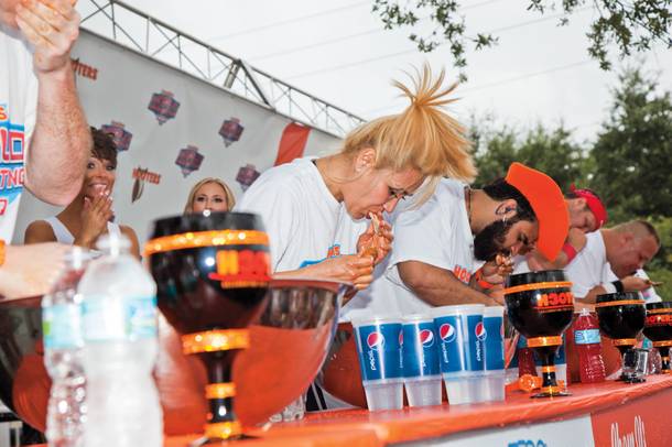 Modern day circus: Miki Sudo’s career in competitive eating started with a dare in Chinatown and a massive bowl of soup.