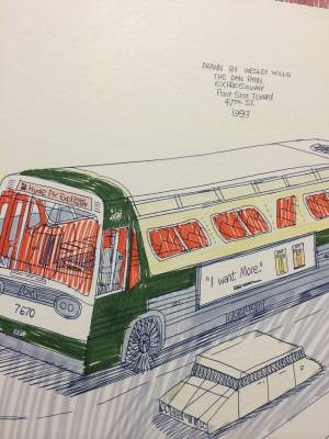 A Wesley Willis drawing.