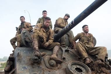 Having exhausted police and crime stories in LA, David Ayer tackles the unrelenting intensity of WW2 tank warfare.