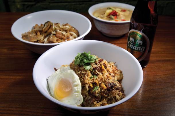 Short rib. Fried rice. Egg. Le Thai's street-food-inspired goodness beckons.