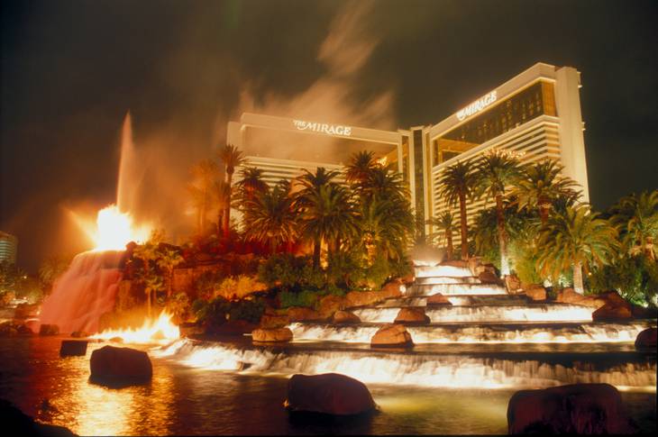 The Mirage was an explosive addition to the Strip in 1989, bringing together the strongest elements of other properties under one banner. And Steve Wynn made sure it had spectacle.  