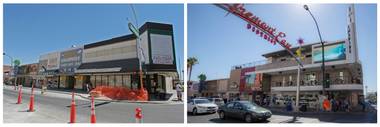 Fremont East in the recent past and today, the transformation captured by photographer—and former Downtown resident—Richard Brian.