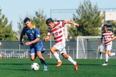 Bernal is the first UNLV soccer player to earn all-conference honors four years in a row and the fourth to be drafted to Major League Soccer.