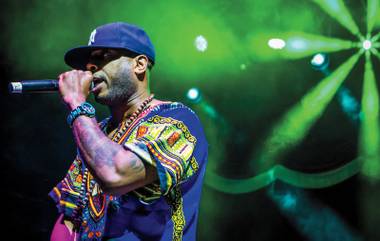 Kweli’s set was a lesson in the history of the genre.