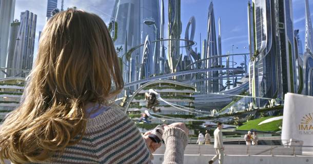 Disney's TOMORROWLAND..Casey (Britt Robertson) ..Ph: Film Frame..Disney 2015