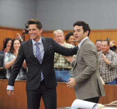 Rob Lowe and Fred Savage take on the courtroom.