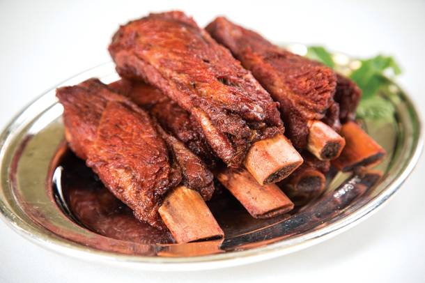 Mr Chow's spare ribs.
