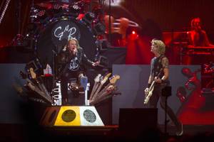 Guns N' Roses at Coachella 2016.